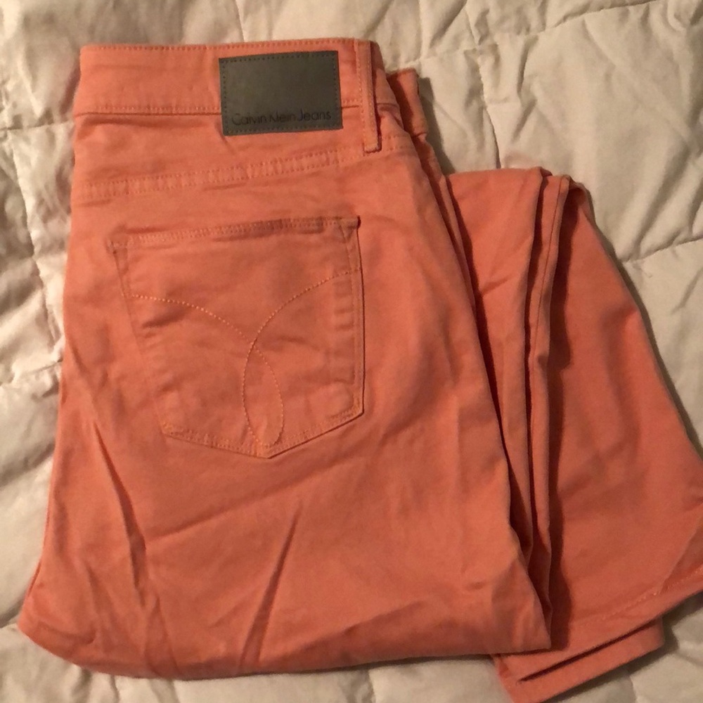 Calvin Klein ankle skinny denim